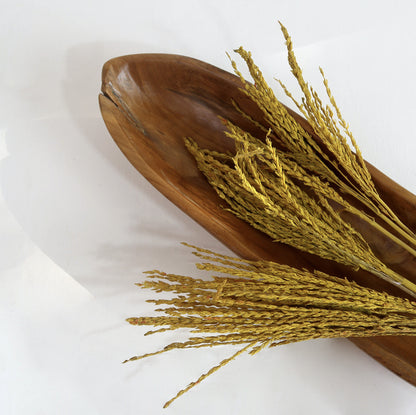 Natural fibre decorative piece – Corn Flower, natural natural materials in boho style