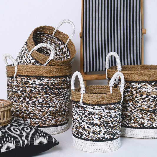 Keanu Basket Set Of Four With Handle