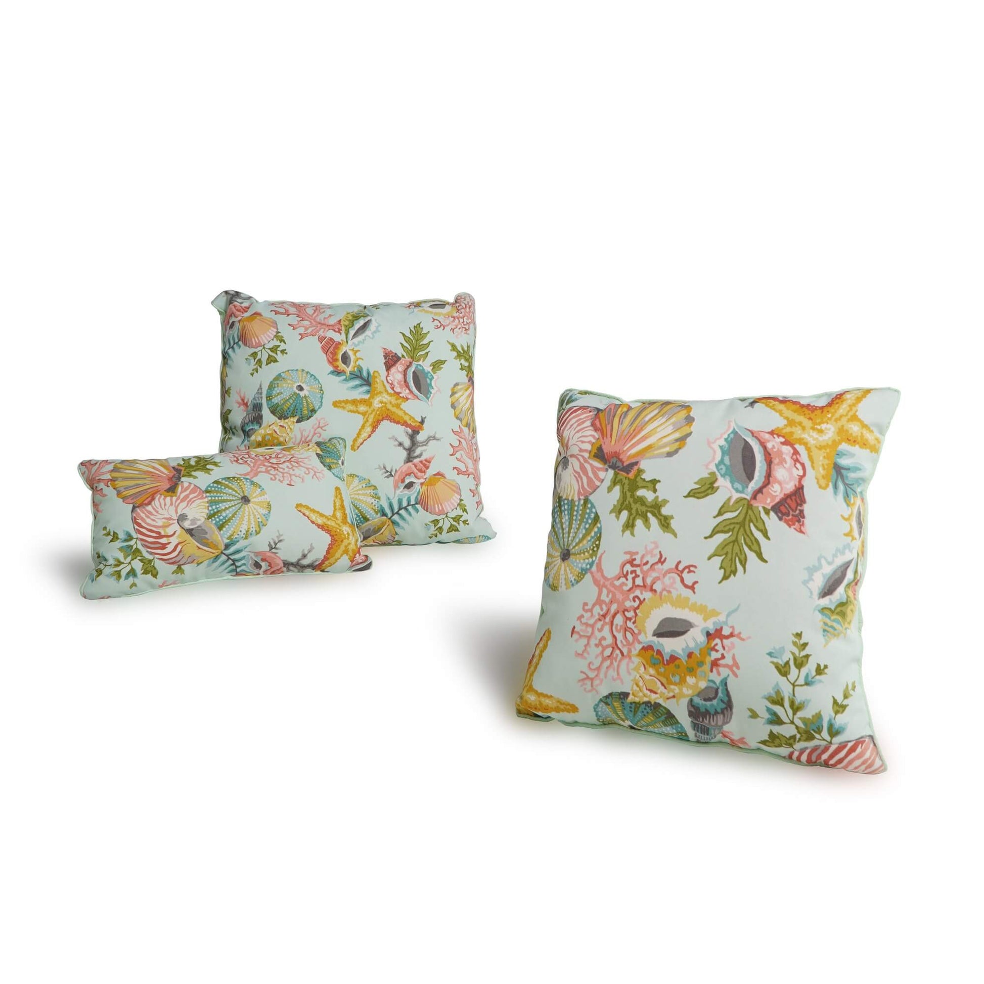 Water World Motif Pillow  Set With Filler  