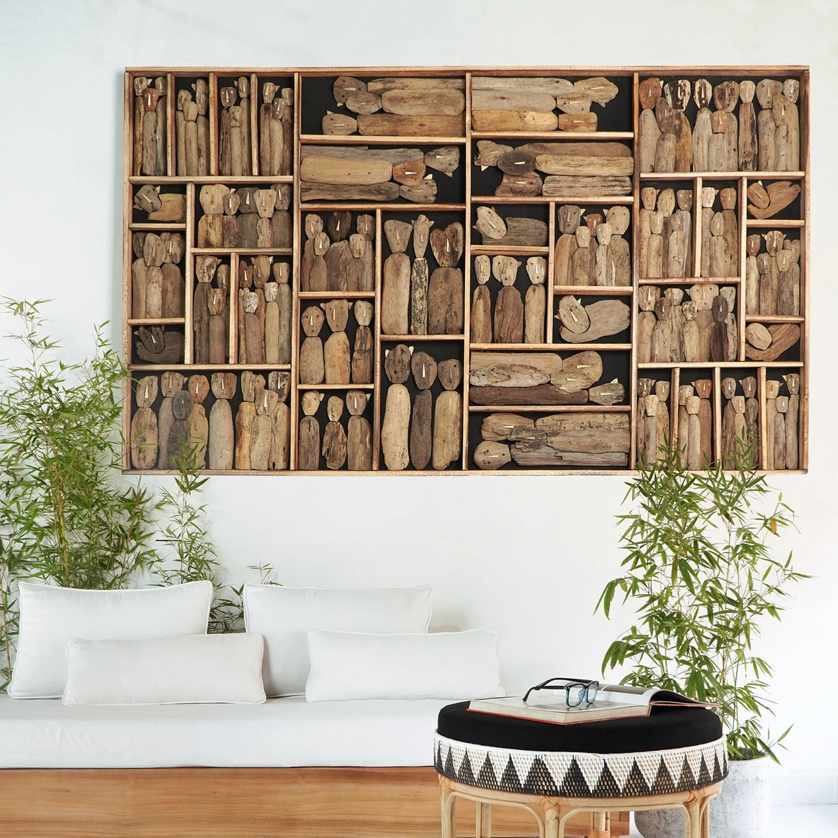 Family Wall Deco Natural