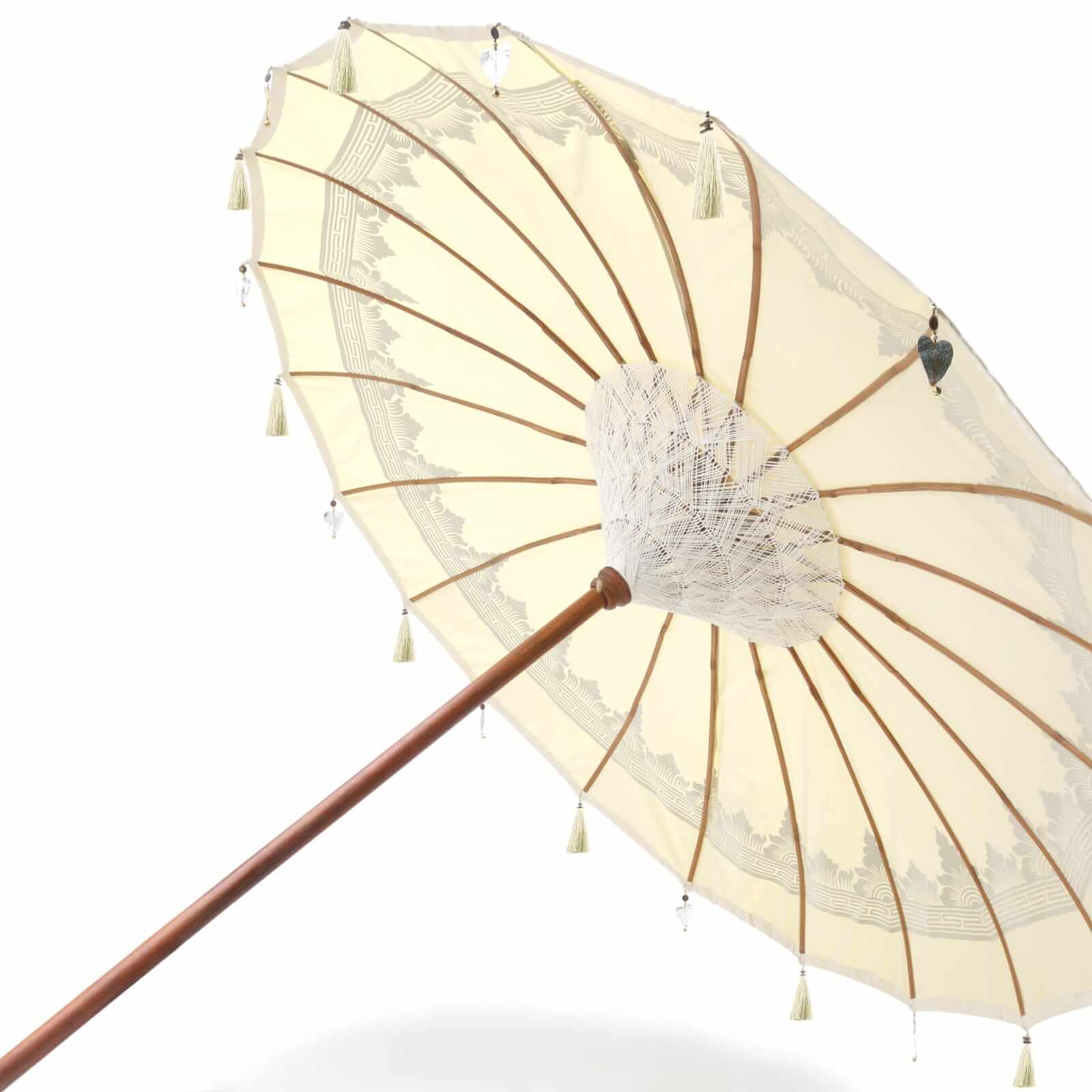 Bali Umbrella With Pole And With Prada Pattern  - No Base