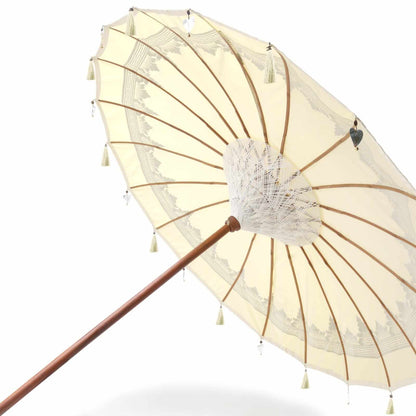 Bali Furniture – Bali Umbrella With Pole And With Prada Pattern  - No Base