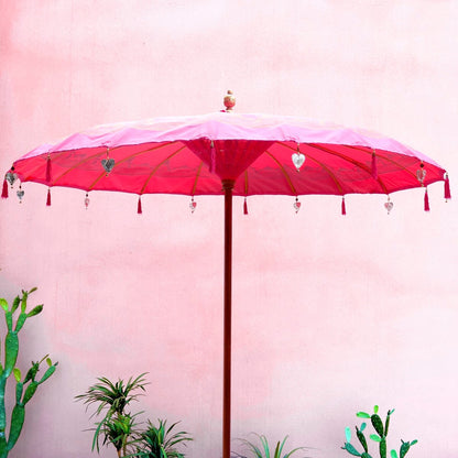 Bali Furniture – Bali Umbrella With Pole And With Prada Pattern  - No Base