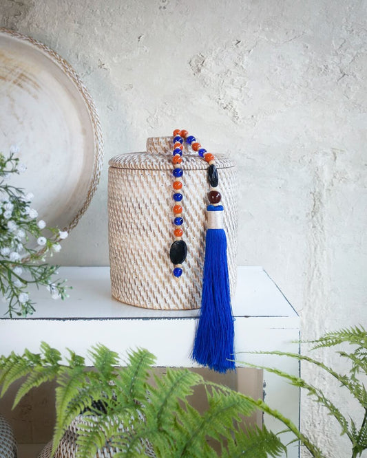 Mayura Jar With Tassel