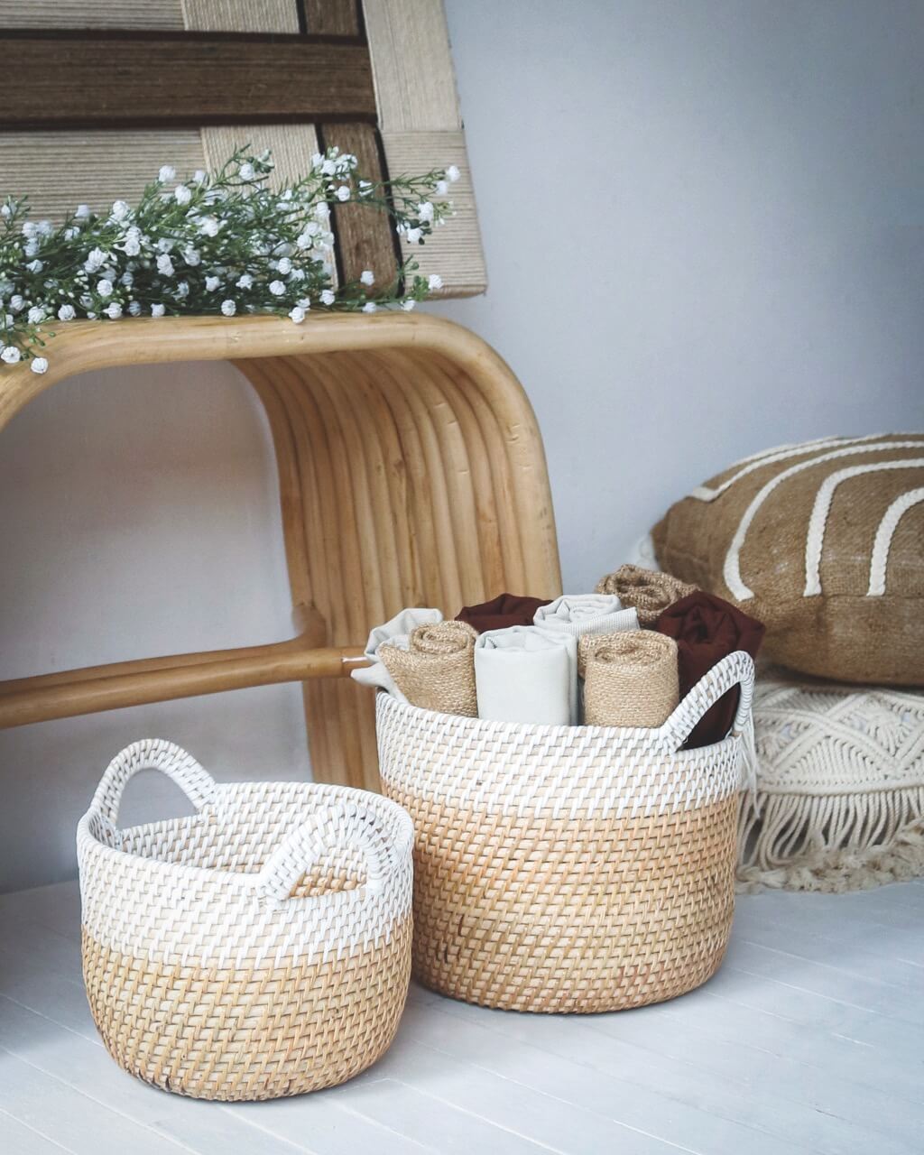 Kondo Round Basket Set Of Two