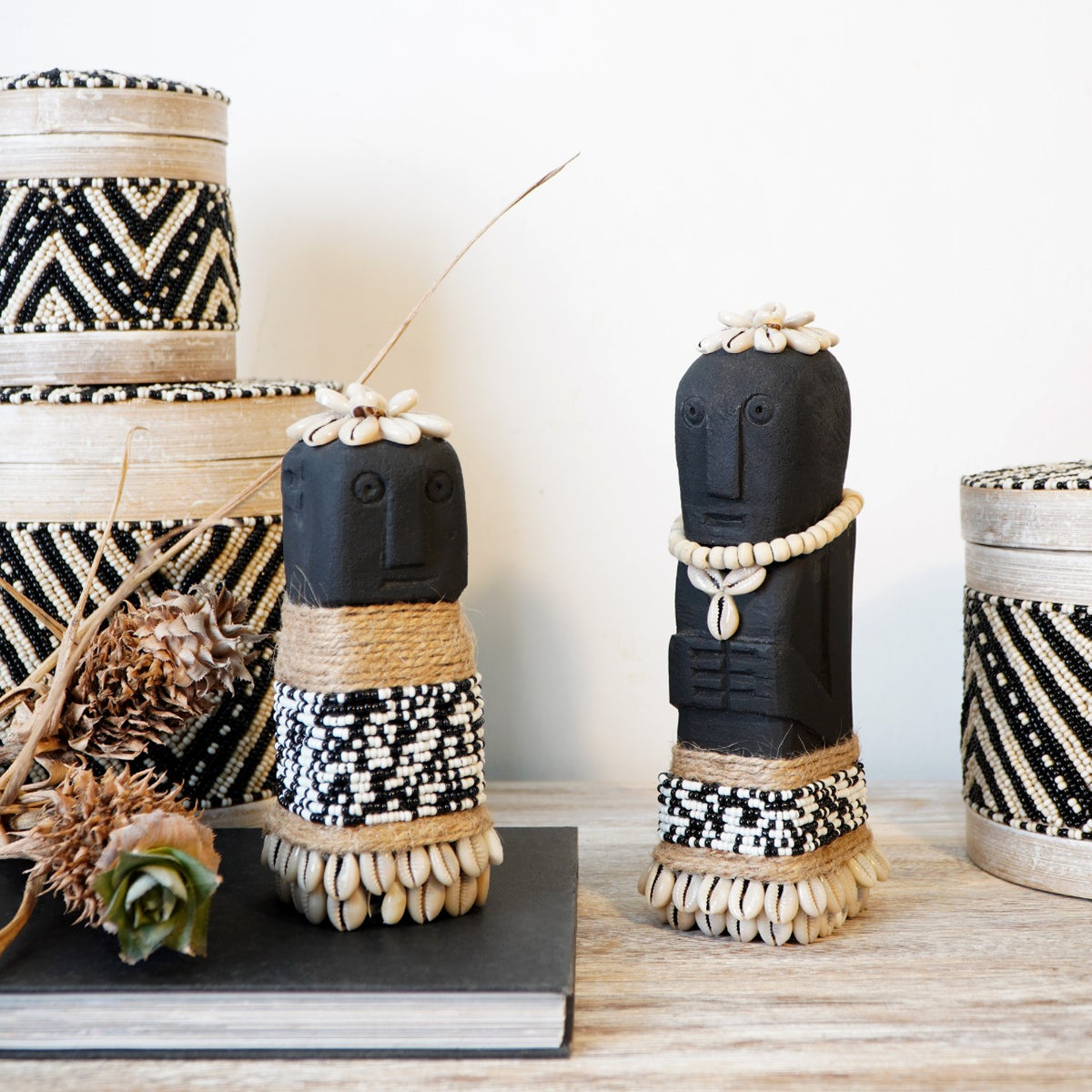 Sumba Statue With Accessories - Small