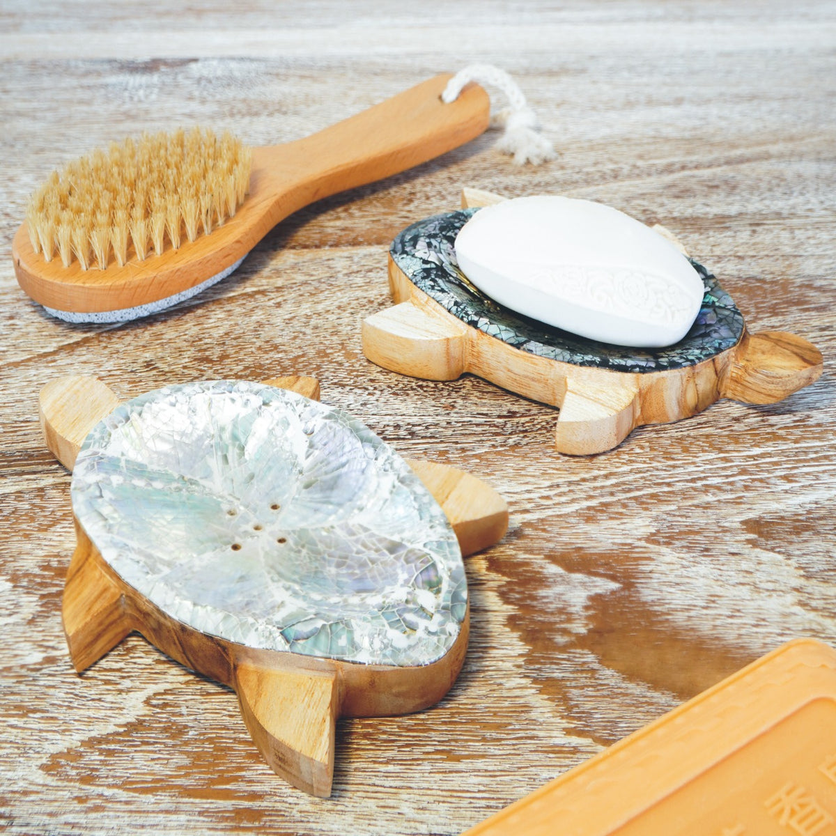 The Turtle soap dish – natural materials, boho furniture handmade in Bali