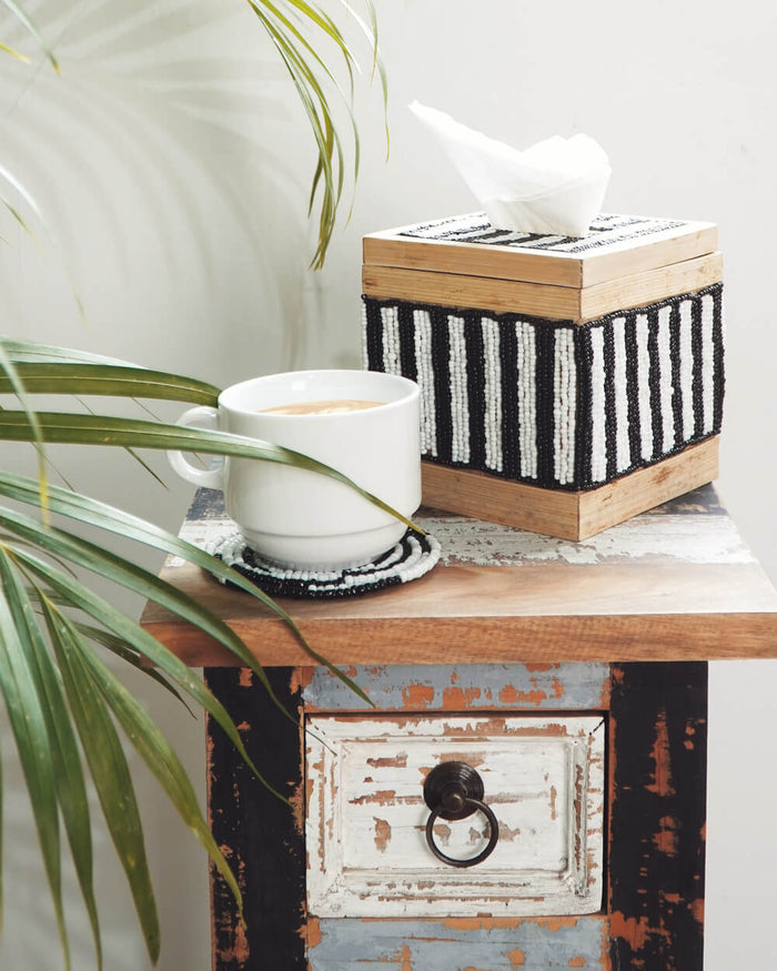Bali Furniture – Della Tissue Box – The Della Tissue Box 4 adds depth and ch