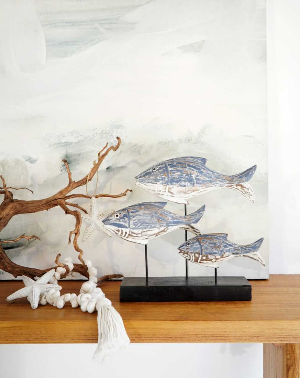 Musi 3 Fish Deco On Stand