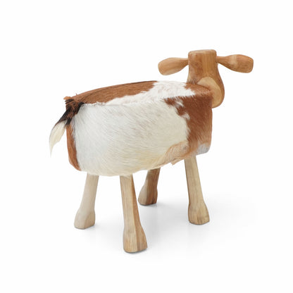 Leather decorative piece – Kambing Shadow, natural natural materials in boho style