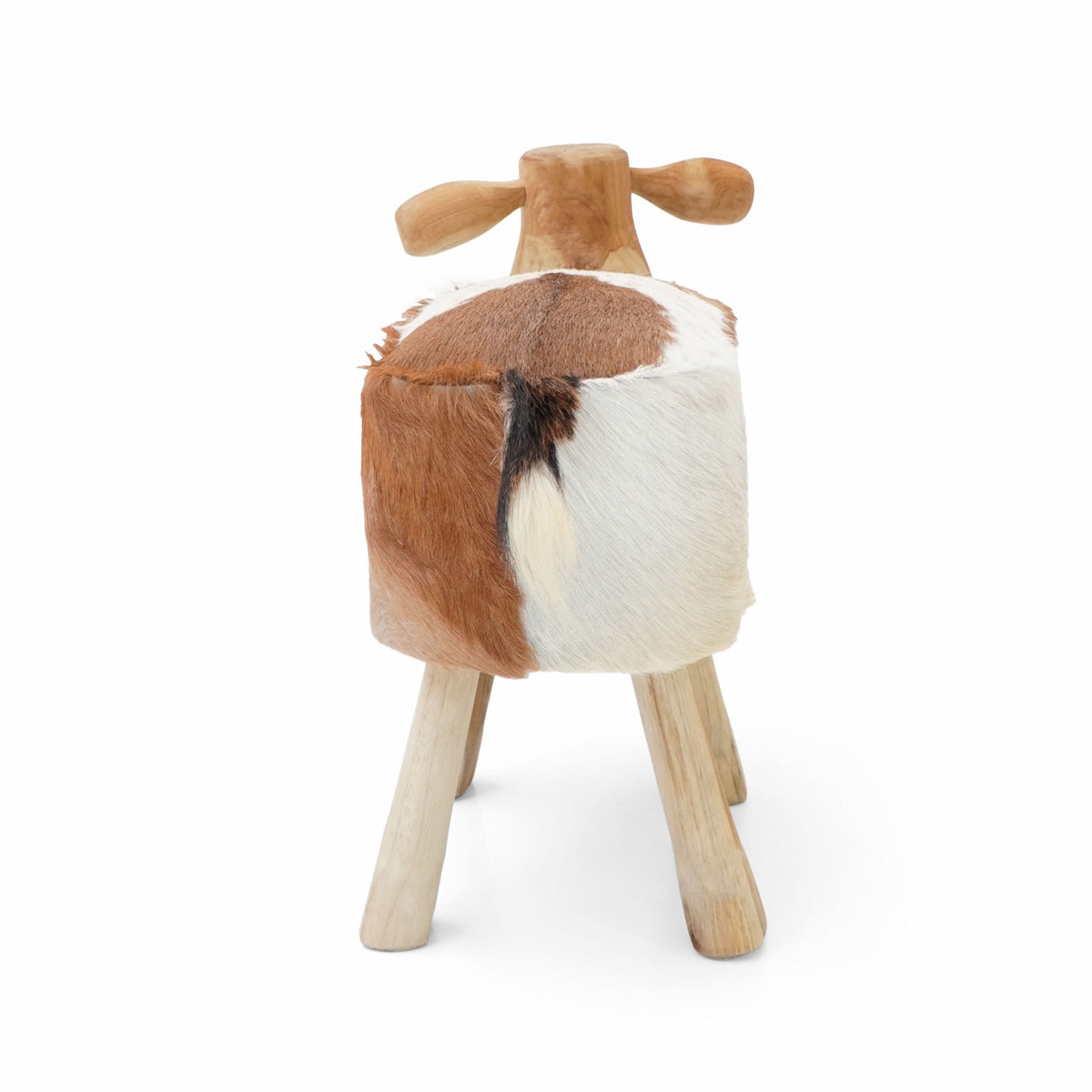 Leather decorative piece Kambing Shadow – boho decor, handwoven and handmade in Bali