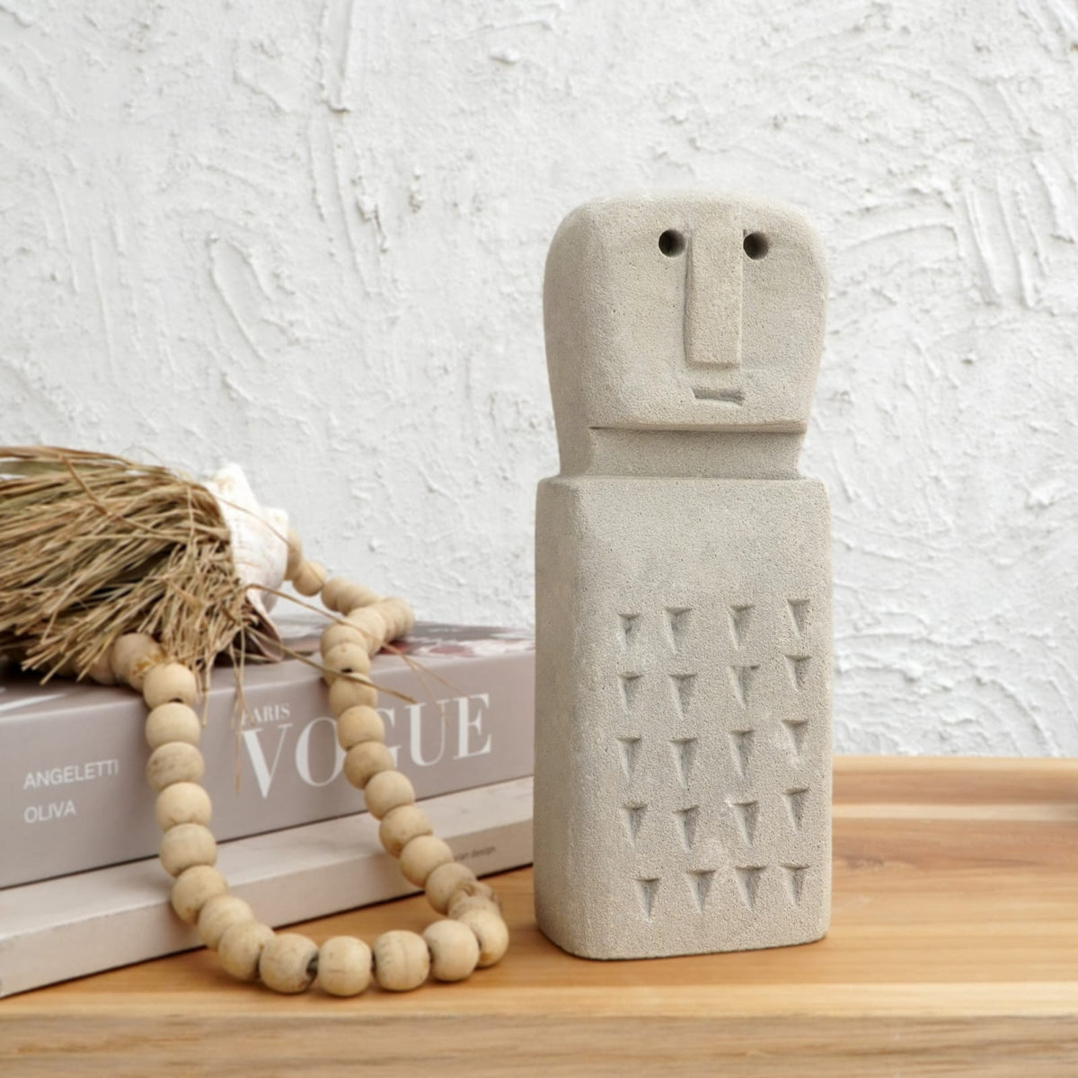 The Sumba statue – natural materials, boho decor handmade in Bali