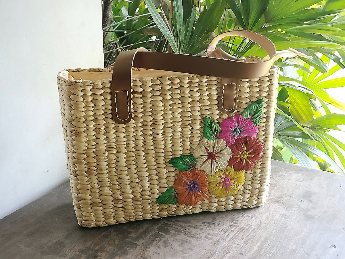 Yolanda Bag With Leather Handle