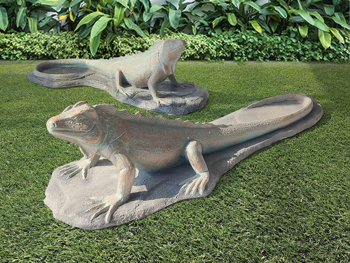 Glass decorative piece Alligator – boho decor handcrafted in Bali by BaliSouk