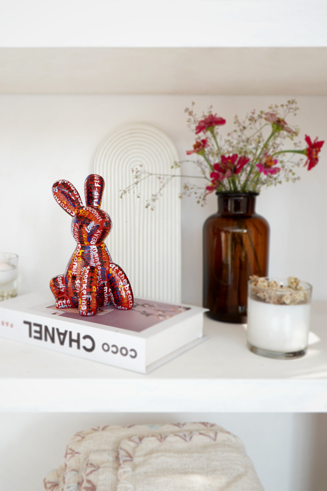 The Jolly sculpture – natural materials, boho decor handmade in Bali