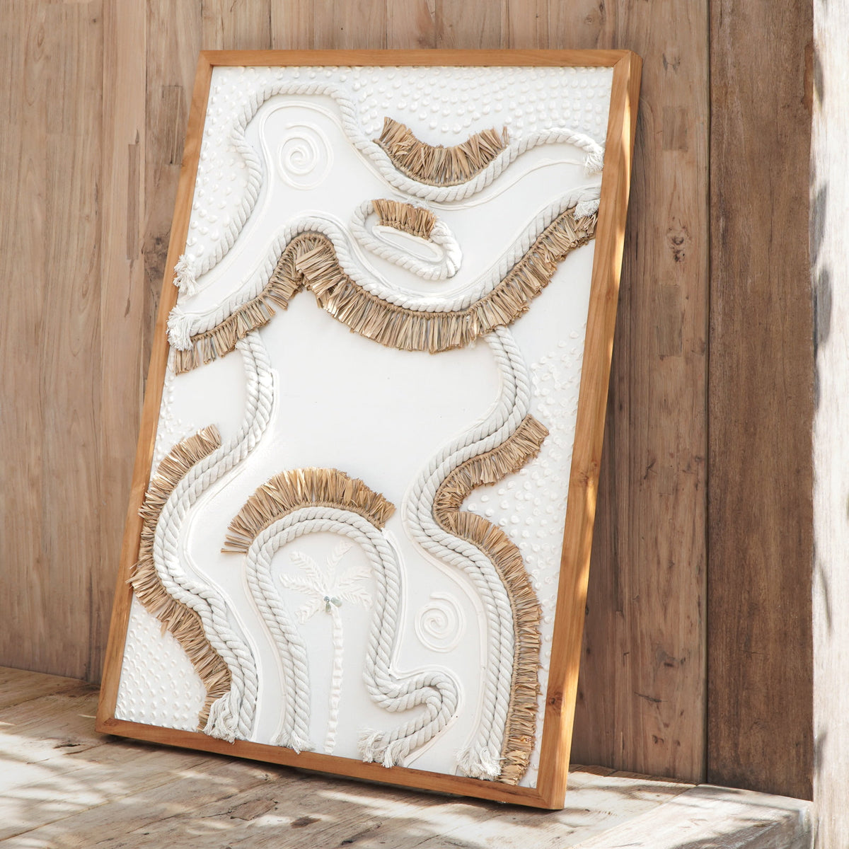 The Tali wall decoration – natural materials, boho decor handmade in Bali