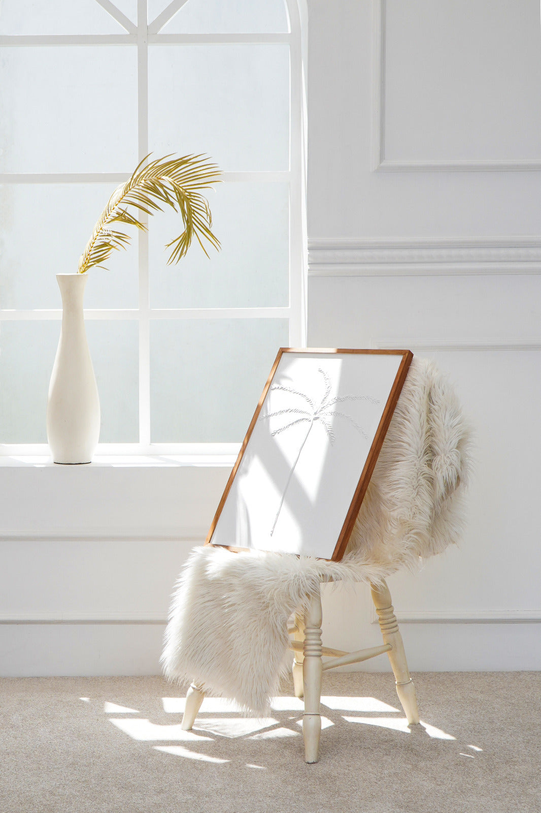 Handcrafted teak wall decoration – Kalapa, boho decor from BaliSouk