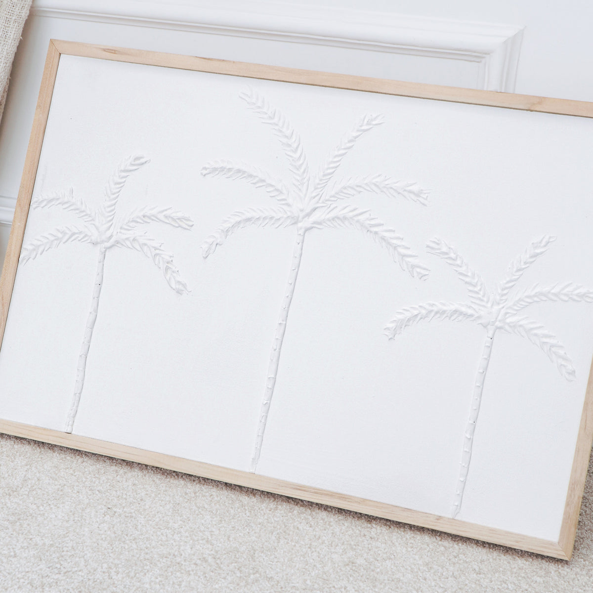 Handcrafted teak wall decoration – Kalapa, boho decor from BaliSouk