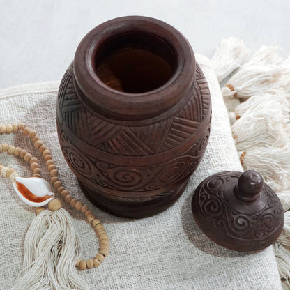 Candra Gucci decorative piece in natural materials – boho decor by BaliSouk