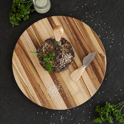 Teak board – Lucy Cutting, natural natural materials in boho style