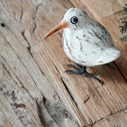 Seagull Bird Bella – natural materials sculpture, boho decor from Bali
