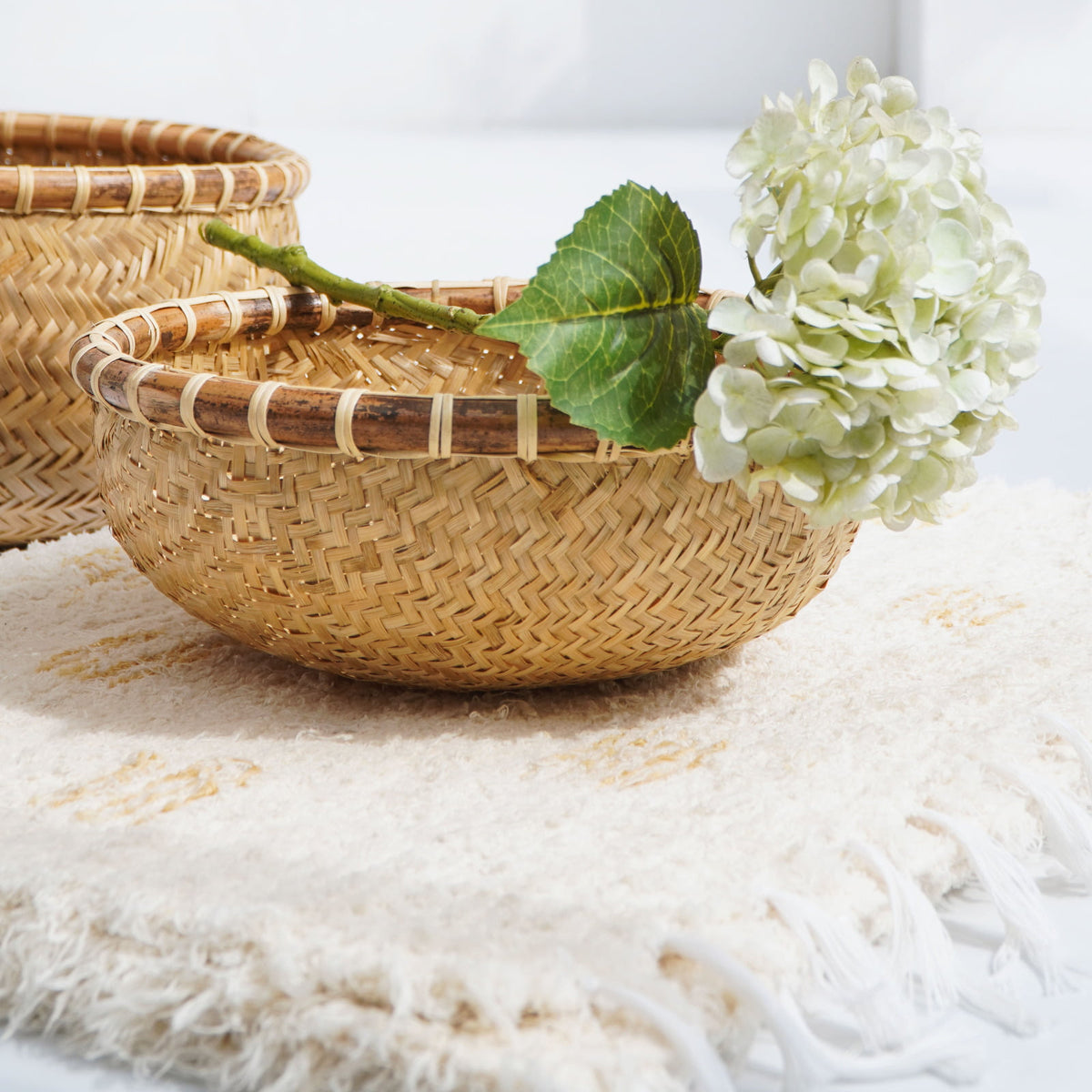 Andong basket by BaliSouk – boho decor made in Bali