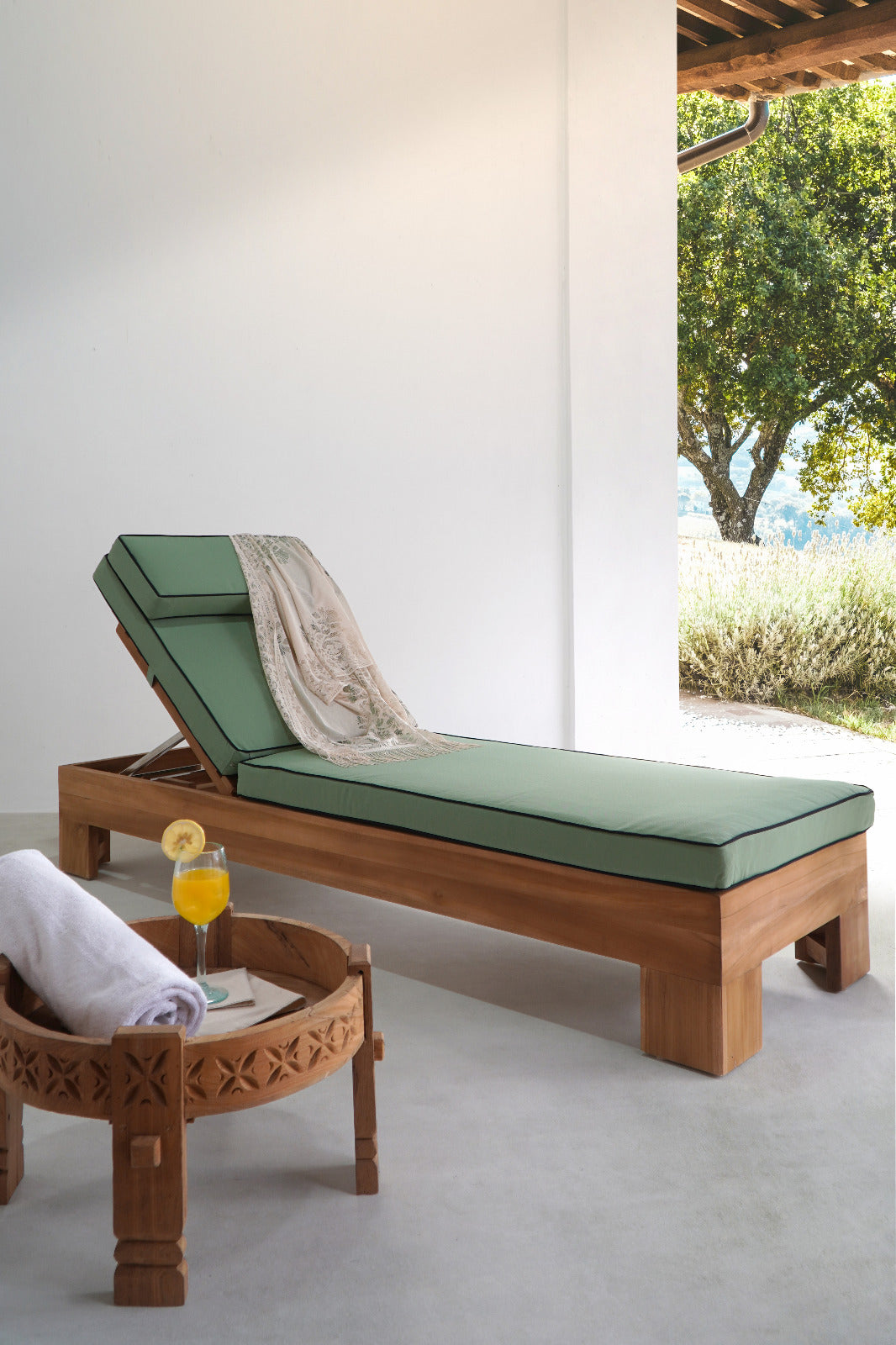 Rama – natural materials cushion, boho decor from Bali