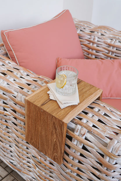The Saint Tropez tray – natural materials, boho decor handmade in Bali