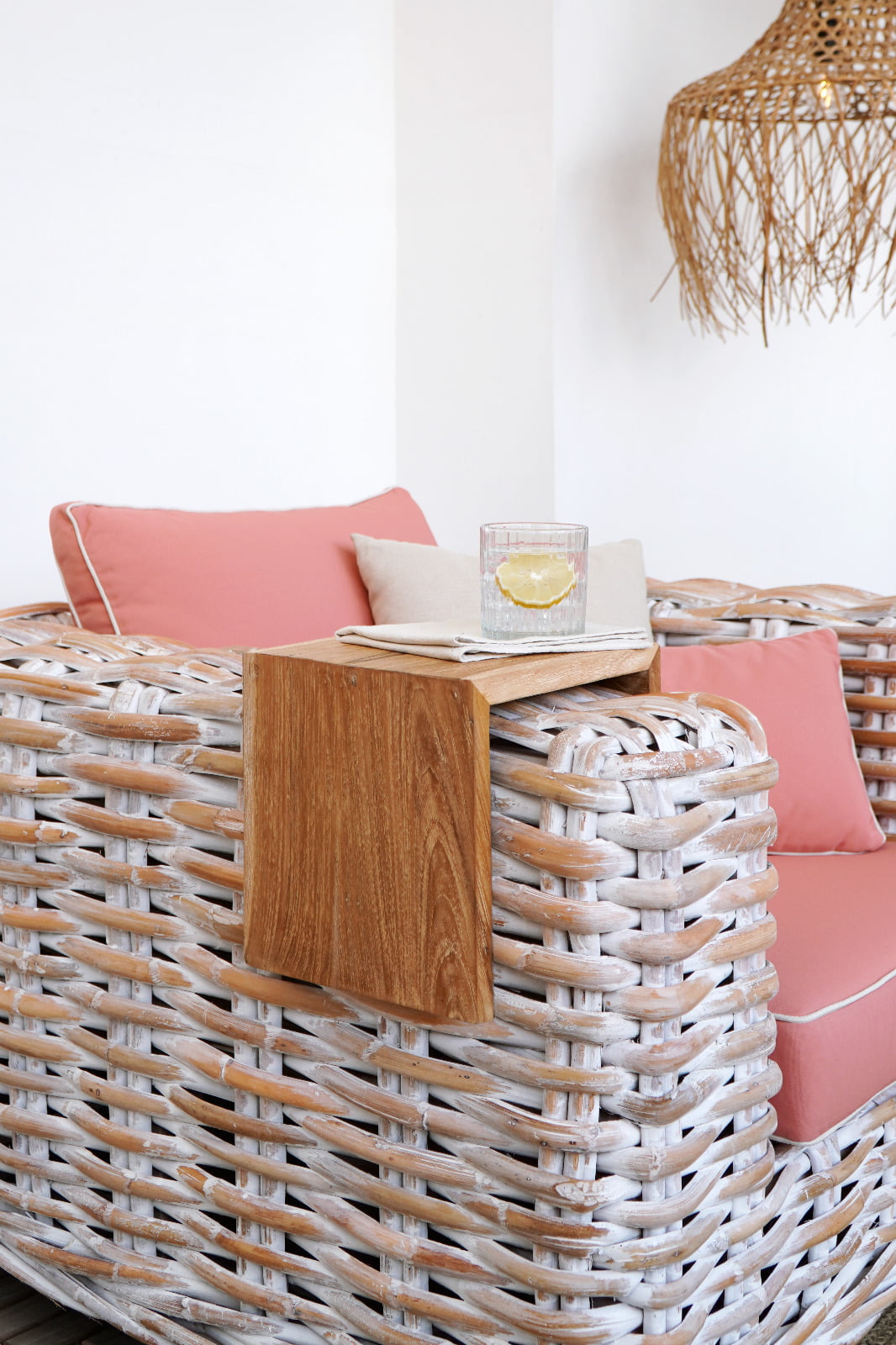 Saint Tropez – natural materials tray, boho decor from Bali