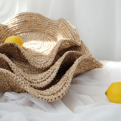 Davina plate in natural materials – boho decor by BaliSouk