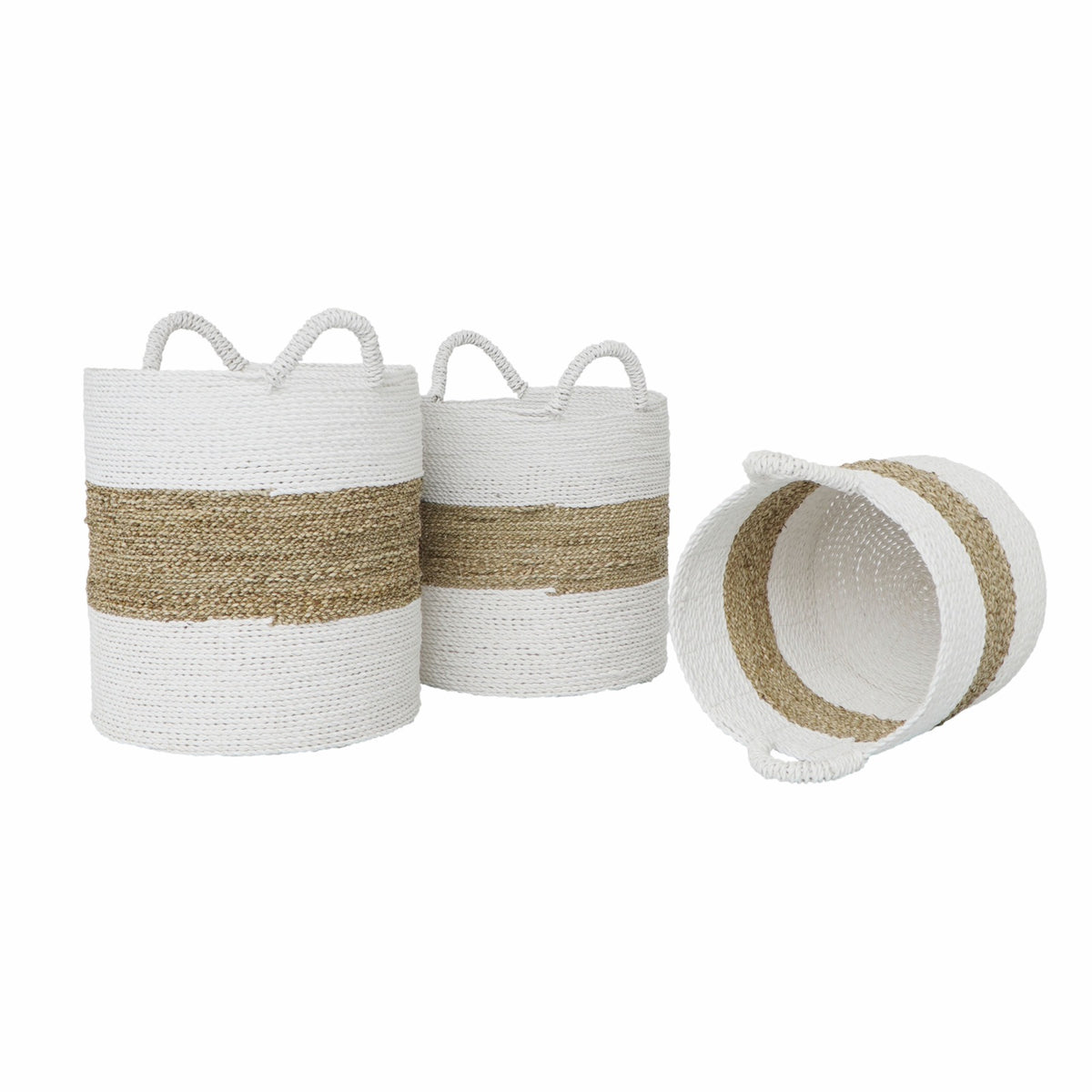 Seagrass basket – Calvados, natural natural materials in boho style