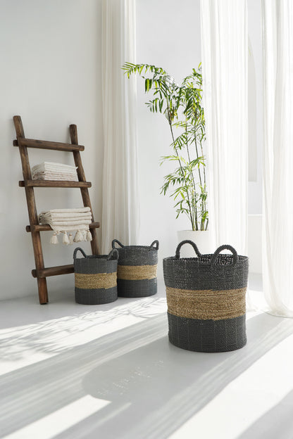 Calvados basket by BaliSouk – boho decor made in Bali