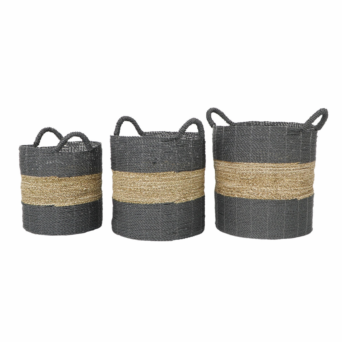 Seagrass basket Calvados – handmade in Bali, boho style