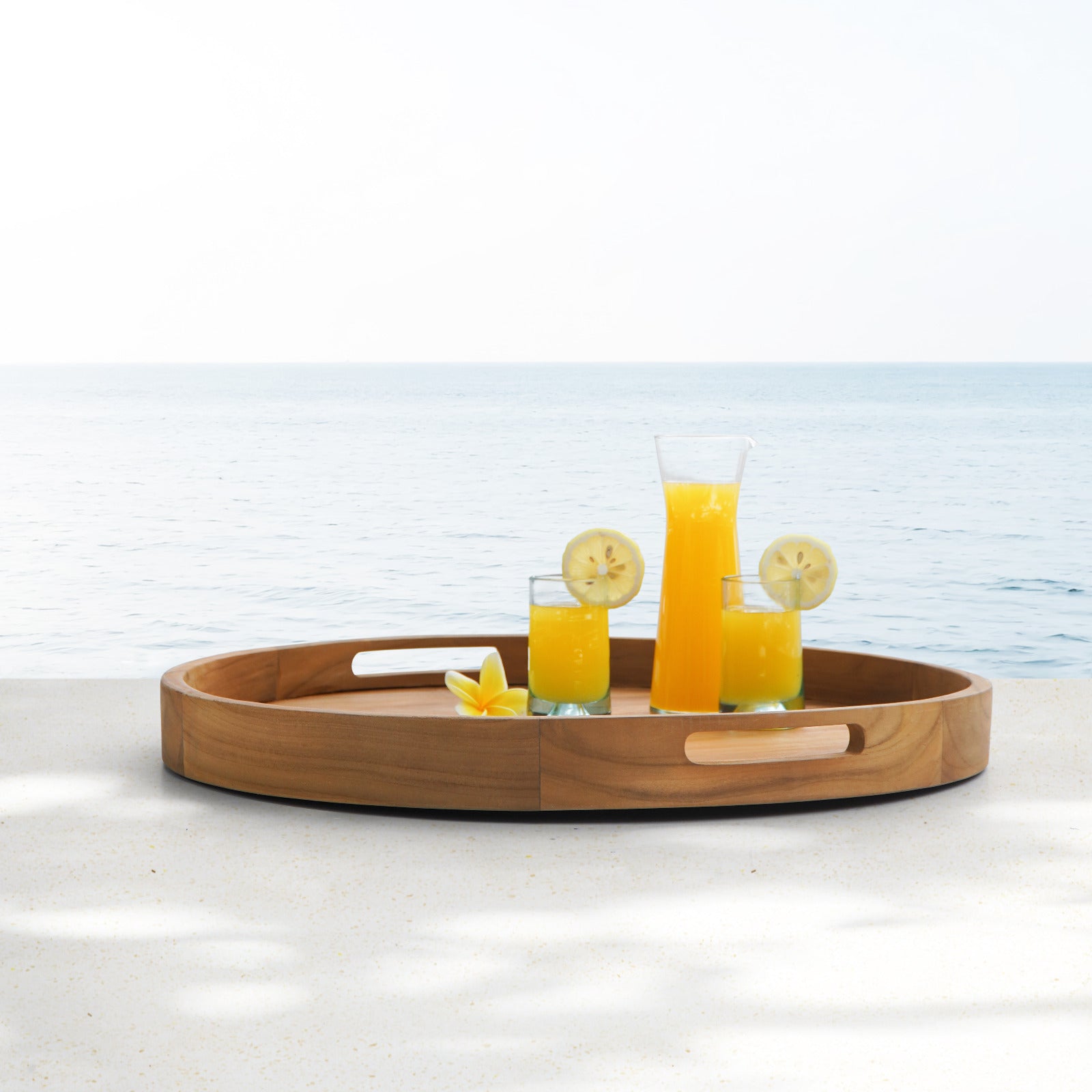 Bali Furniture – Dago Round Tray – Dago Round Tray brings a refined Bali at