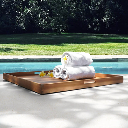 Bali Furniture – Dago Square Tray – Dago Square Tray brings a refined Bali a