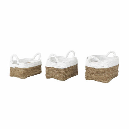 Seagrass basket Calvin – handmade in Bali, boho style