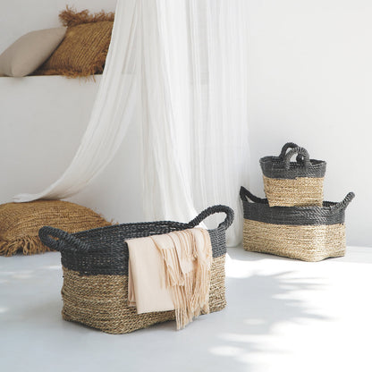 Seagrass basket – Calvin, natural natural materials in boho style