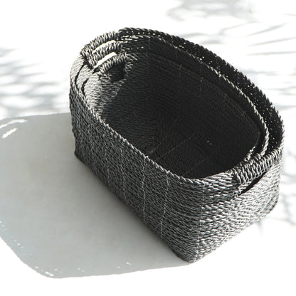 Handcrafted seagrass basket – Calvin, boho decor from BaliSouk