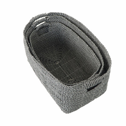 Seagrass basket Calvin – handmade in Bali, boho style