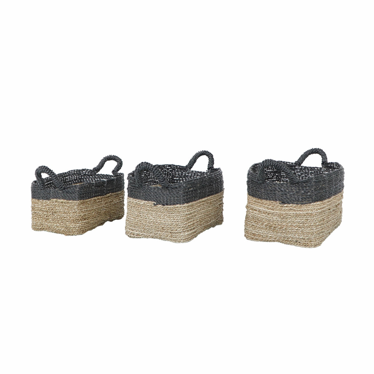 Seagrass basket Calvin – handmade in Bali, boho style