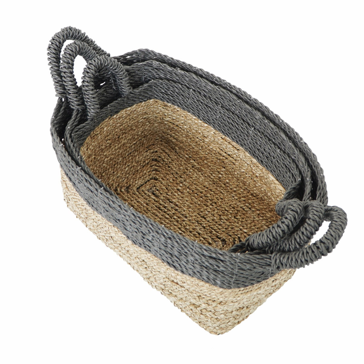 Calvin – natural materials basket, boho decor from Bali