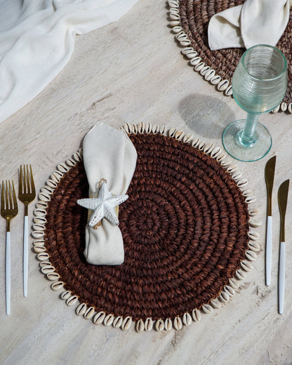 Agel placemat Windy – boho decor handcrafted in Bali by BaliSouk