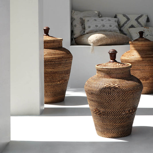 Bali Furniture – Bong Basket - Small – Bong Basket - Small brings a refined Bal