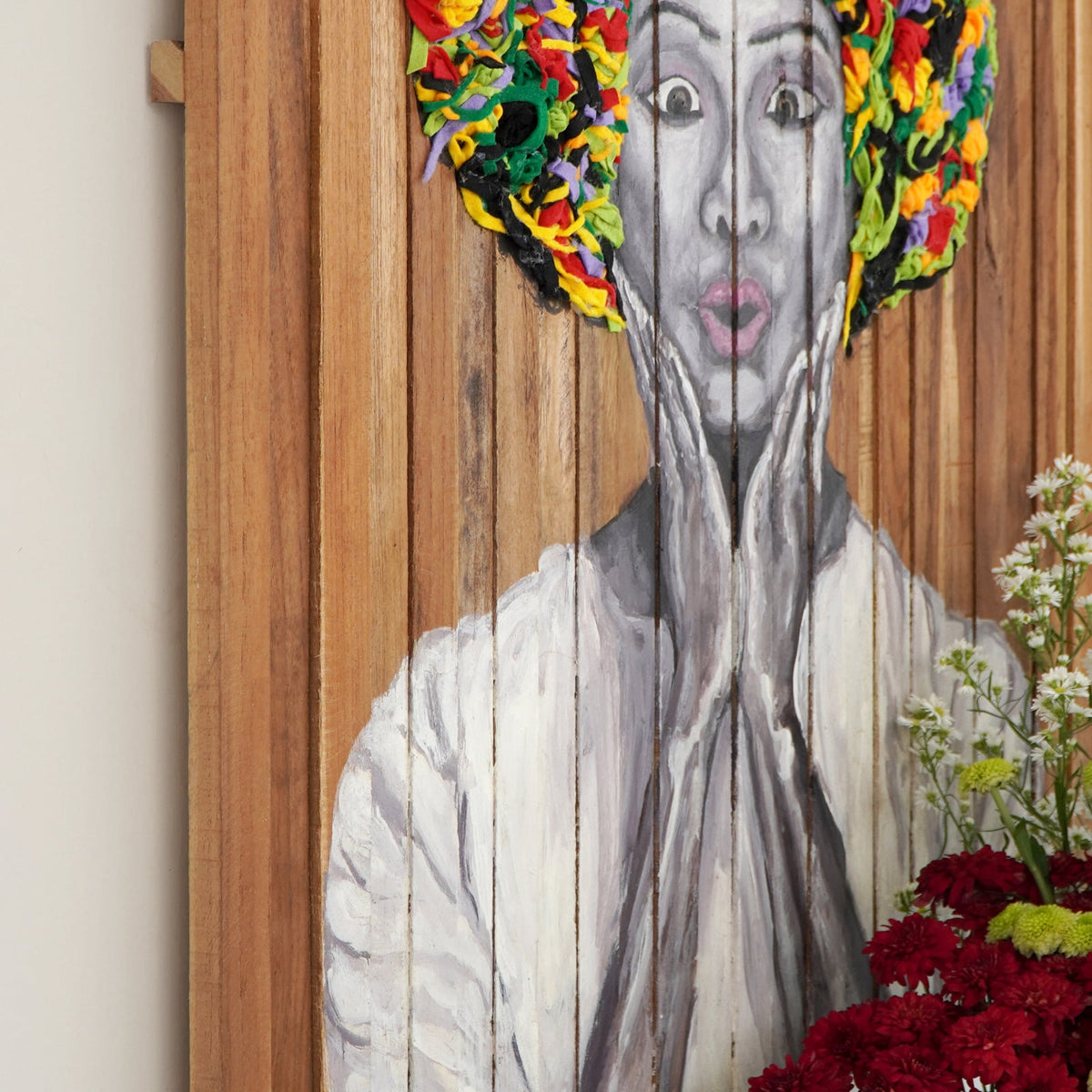 Keisha Colorfull wall decoration by BaliSouk – boho decor made in Bali