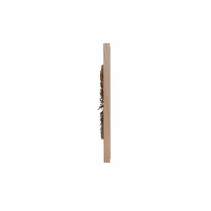 Handcrafted canvas wall decoration – Abena, boho decor from BaliSouk