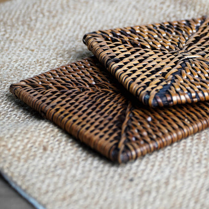 Bali Furniture – Lombok Square Coaster – Lombok Square Coaster brings a refined B