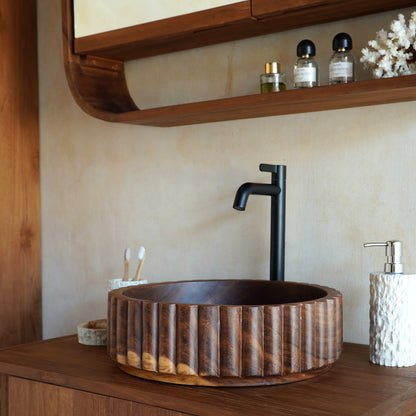 Bertha Sink washbasin by BaliSouk – boho furniture made in Bali