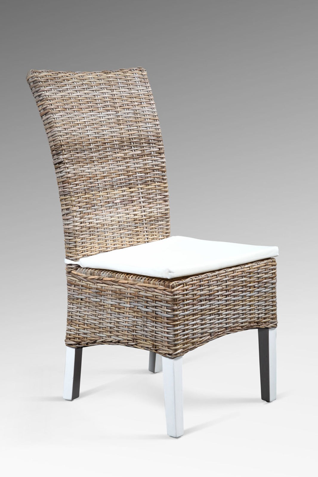 Rio dining chair in natural materials – handmade boho furniture from Bali