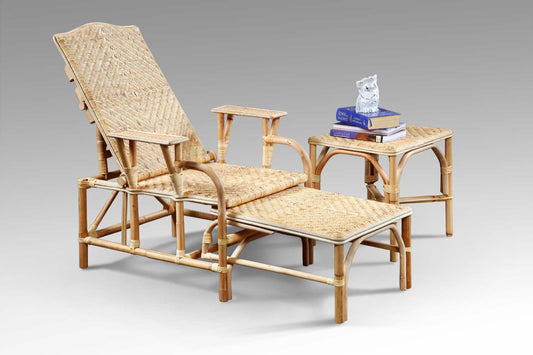 Rattan lounge set Mona – boho Bali furniture
