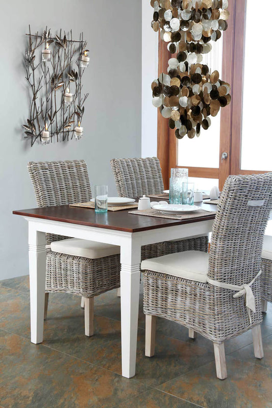 Bali Furniture – Brussel Dining Chair With Cushion With Handle